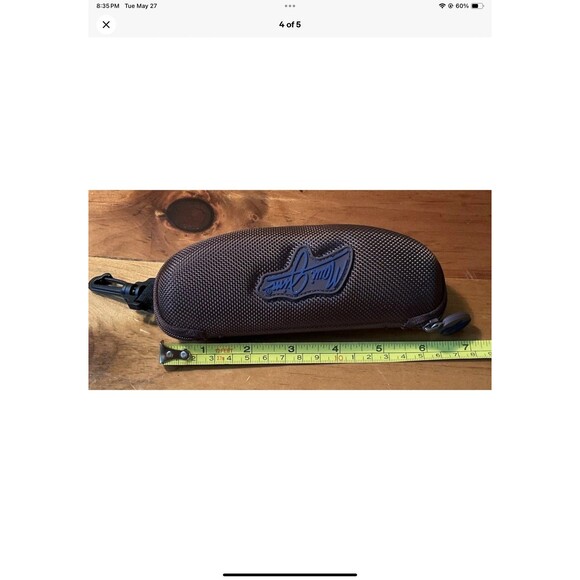 Maui Jim Textured Brown Zip Around Unisex Sunglasses Case **CASE ONLY - Picture 4 of 5